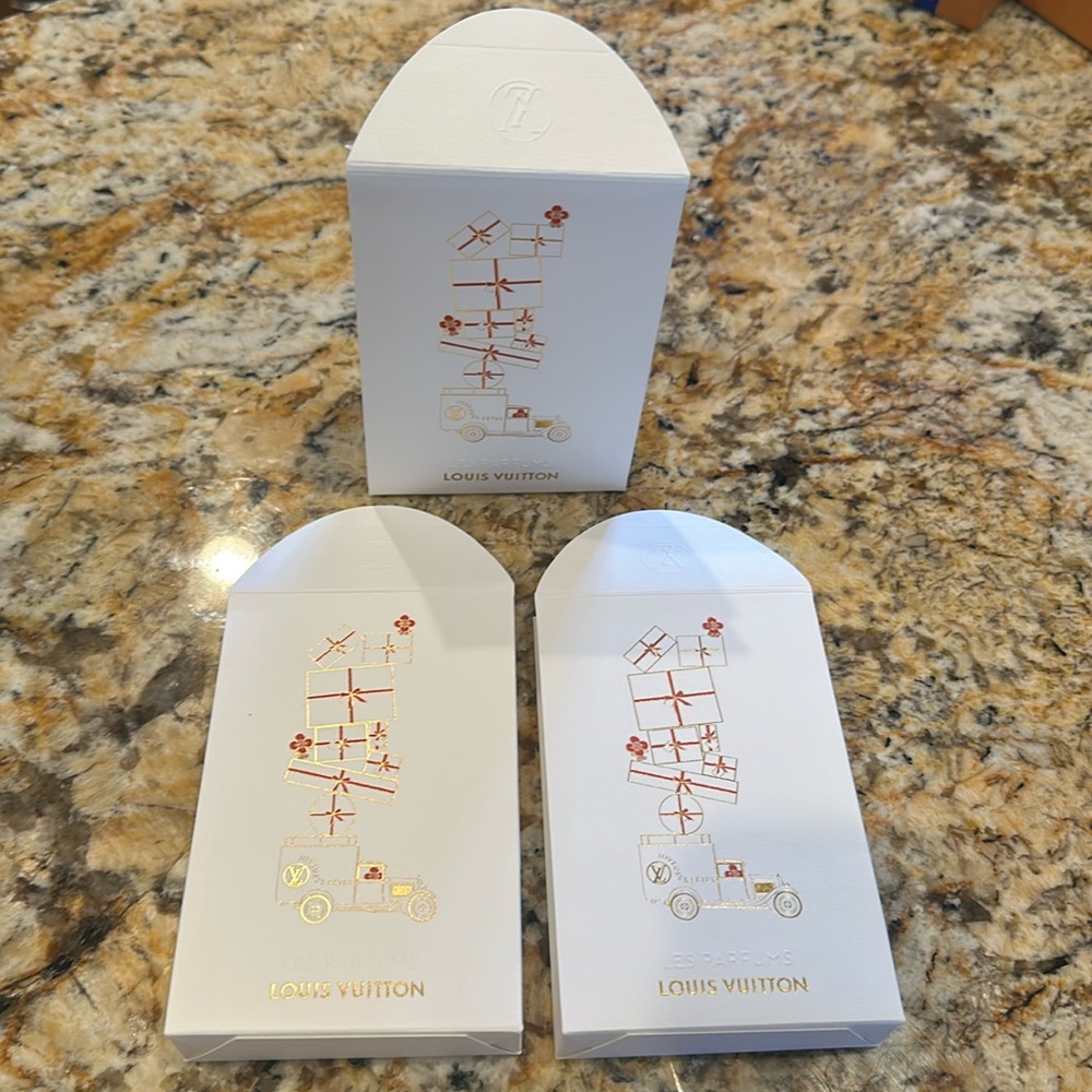 Louis Vuitton les parfums sample box